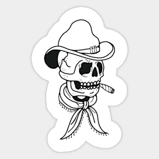 Cowboy Sticker